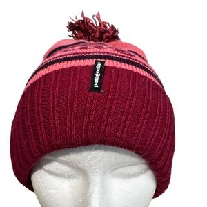 Patagonia Burgundy and Pink. POWDER TOWN BEANIE - WOMEN'S